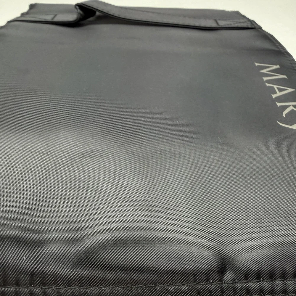Mary Kay Tri-Fold Makeup Travel Organizer Bag Sipper Pockets Clear Pouches NIB